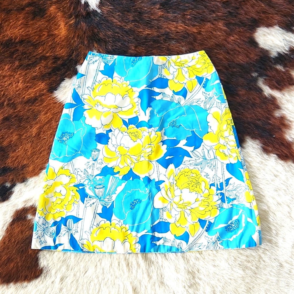 Vntg Lisa by Lilly Pulitzer A-line skirt